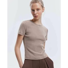 Футболка Gloria Jeans, размер XS (38-40), коричневый