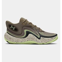Кроссовки Under Armour UA Spawn 6 Mid CAMO, размер 12 US, коричневый