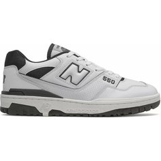 Кроссовки New Balance 550, полнота F, размер 5 US, белый/черный