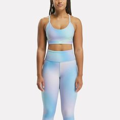 Топ спортивный Reebok, 1 шт., размер M, голубой