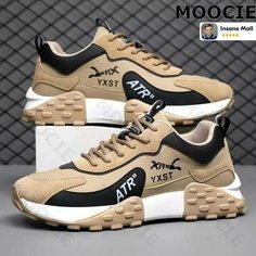 Кроссовки MOOCIE, размер 40, хаки
