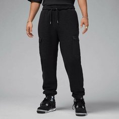 Брюки спортивные NIKE Jordan Flight High-Pile Fleece Pants, размер L, черный