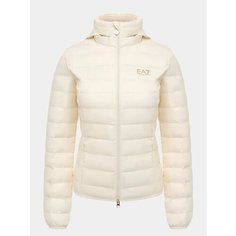 Куртка EA7 EMPORIO ARMANI, размер XS, кремовый
