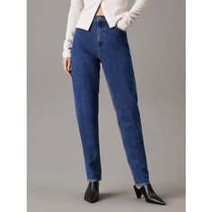 Джинсы мом Calvin Klein Jeans, размер 30/30, синий