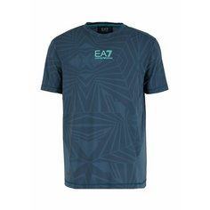 Футболка EA7 EMPORIO ARMANI, размер L, cиний