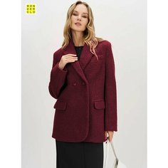 Пальто WONDERCLO, размер 48/XL, бордовый