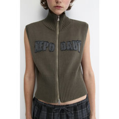 Жилет Befree, размер S, хаки/оливковый