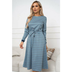 Платье Open-style, размер 44, зеленый/синий