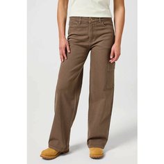 Брюки карго Wrangler, размер 28/32, brown