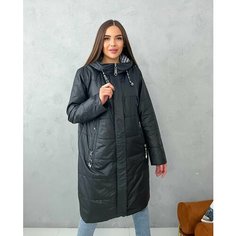 Куртка , размер 54(54-56), черный Нет бренда