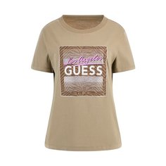 Футболка GUESS, размер L, зеленый