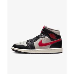 Кроссовки NIKE Air Jordan, размер 10 US, белый/черный/красный