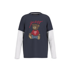 Футболка GUESS, размер 7 , синий