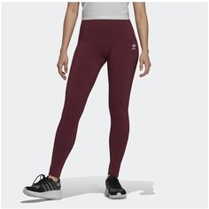 Легинсы спортивные adidas Originals ESSENTIALS, размер 38 GER, бордовый