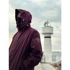 Куртка спортивная Hard Times, размер S, бордовый