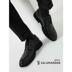 Полуботинки Salamander, размер 39, черный