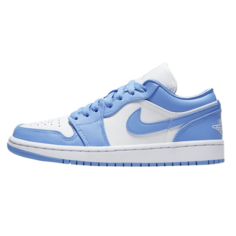 Кеды NIKE Air Jordan 1 Low, полнота D, размер 43 EU, white/university blue