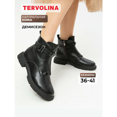 Ботинки TERVOLINA, размер 38, черный