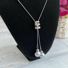 Колье Fashion jewelry, графитовый