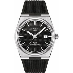 Наручные часы TISSOT PRX, серебристый/черный