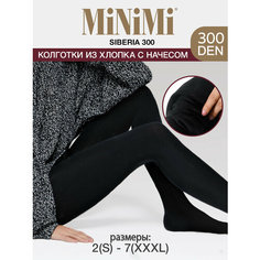 Колготки MiNiMi Siberia, 300 den, размер 2, nero