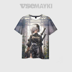 Футболка VseMayki.Ru, размер 48/50, белый