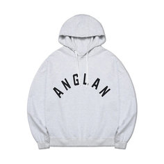 Худи ANGLAN Applique Heavy Sweat, размер One Size, , серый
