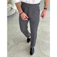 Брюки классические BRANKI, размер 30(XS), серый