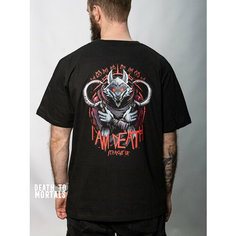 Футболка Death to Mortals, размер L, черный