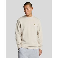 Свитшот Lyle & Scott Crew Neck Sweatshirt, размер XXL, , белый, бежевый