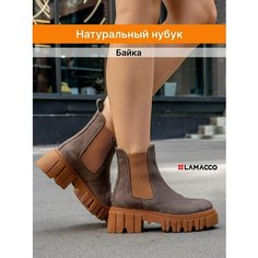 Ботинки челси LAMACCO Бестселлер, размер 37, коричневый