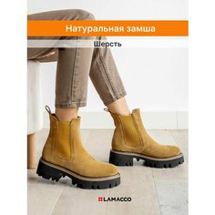 Ботинки челси LAMACCO Бестселлер, размер 36, коричневый, черный, желтый, оранжевый