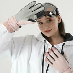 Перчатки Gloves by Fratelli Forino для женщин, размер OneSize, рoзовый
