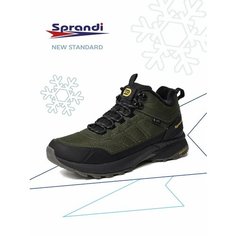 Кроссовки Sprandi, размер 42, черный, оранжевый, зеленый