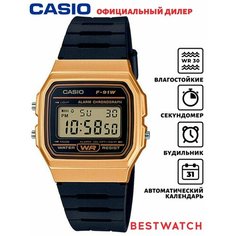 Наручные часы CASIO, золотой/черный