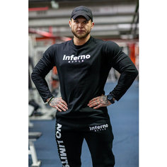 Лонгслив Inferno Style, размер M, , черный