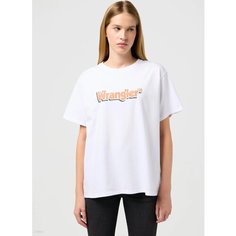 Футболка Wrangler, размер M, white