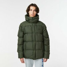 Куртка LACOSTE, размер T48, темно-зеленый