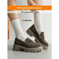 Лоферы LAMACCO Бестселлер, размер 39, коричневый