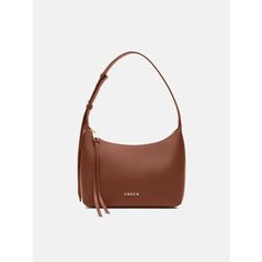 Сумка хобо LUCCA, фактура зернистая, coyo