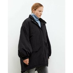 Парка Gloria Jeans, размер XXS-XS/164, чёрный