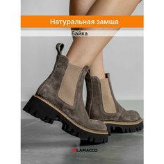 Ботинки челси LAMACCO Бестселлер, размер 35, коричневый