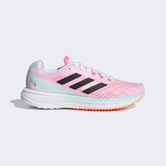 Кроссовки adidas Sl20.2 Summer.Ready, размер 4,5 UK, cloud white / core black / clear mint