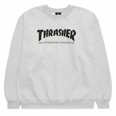 Толстовка THRASHER, размер XL, , gray