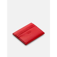Картхолдер LUCCA, фактура гладкая, red