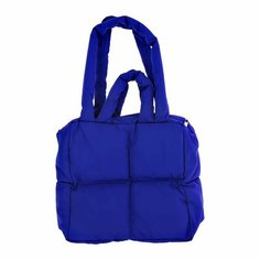 Сумка шоппер Lady Pink, фактура гладкая, синий