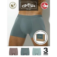 Трусы Omsa, размер 44(S), зеленый, голубой