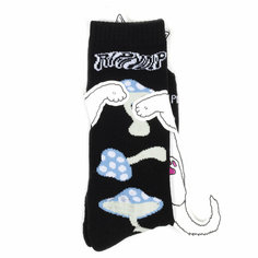 Носки RIPNDIP Носки с котом Лордом Нермалом Euphoria - Black, размер Универсальный, голубой, черный