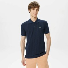 Поло LACOSTE, размер T3, темно-синий