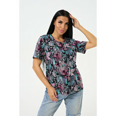 Футболка Шаrliзе женская больших размеров, размер 54, розовый, зеленый Sharlize